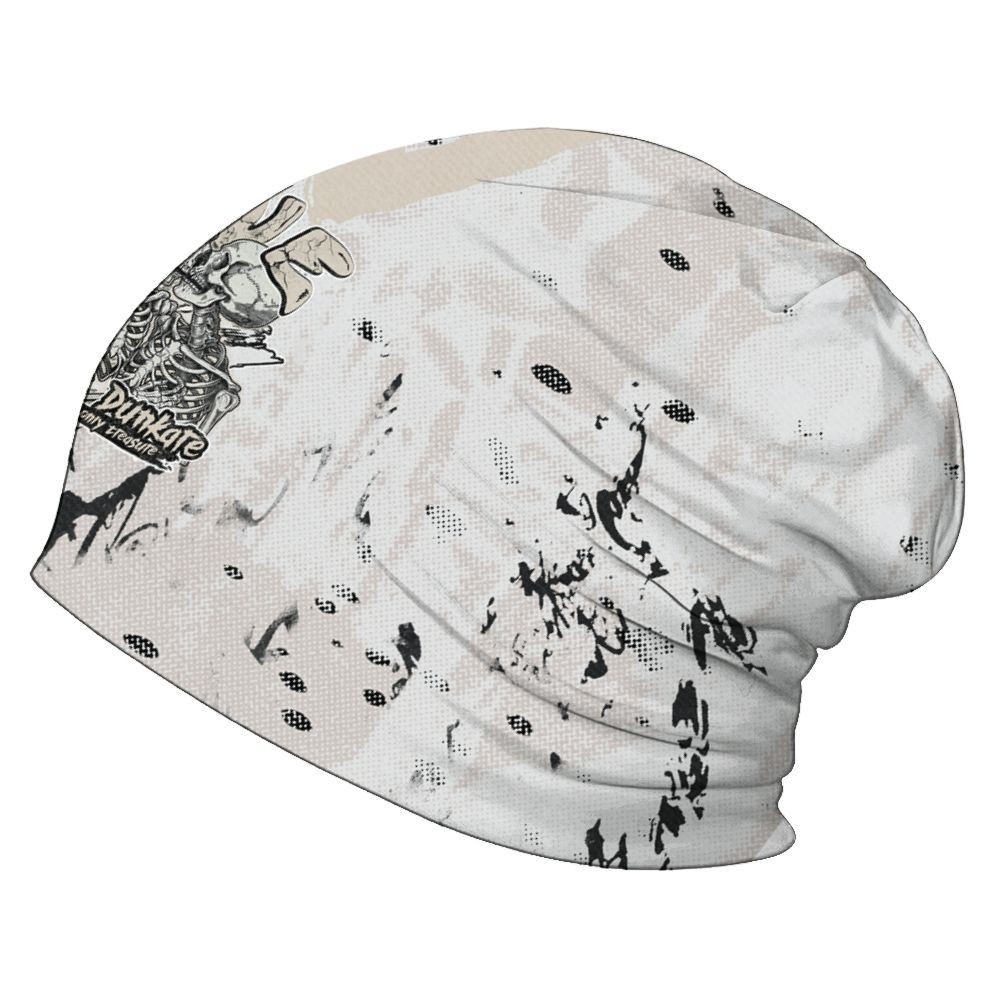Beanie Hat To Match Retro Reverse Metallic 5s - Skull Love Graphic