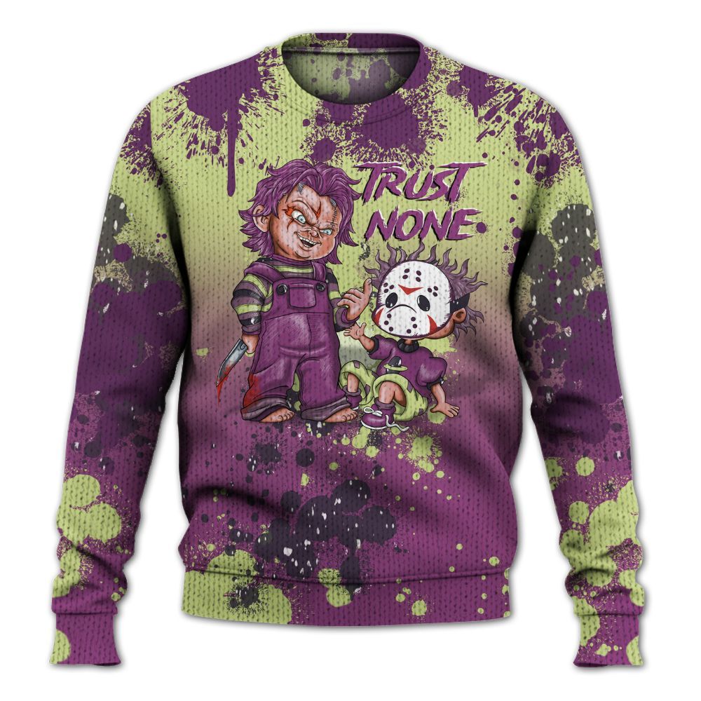 Knitted Sweater To Match Ja 2 Staregazer - Trust No One Scary