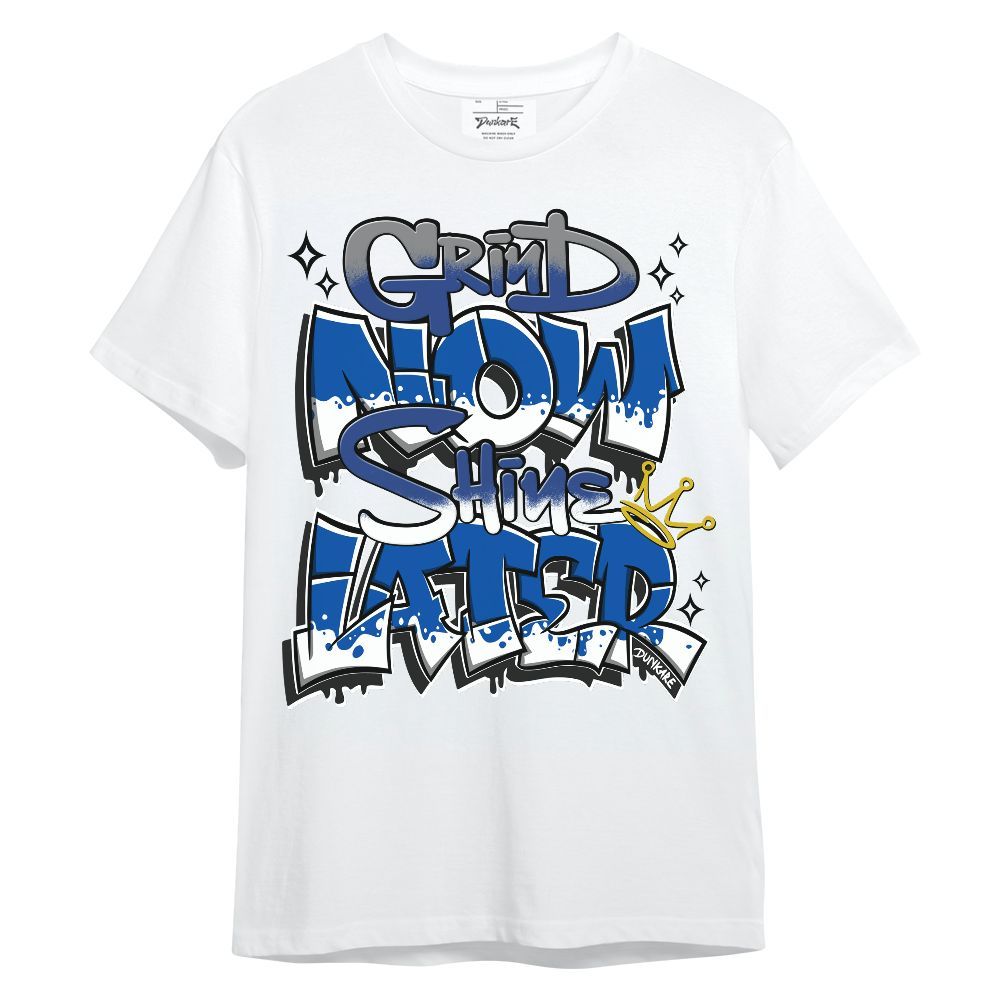 Shirt To Match Racer Blue 5s - Grind Shine Sneaker Tee Streetwear Unisex Shirt