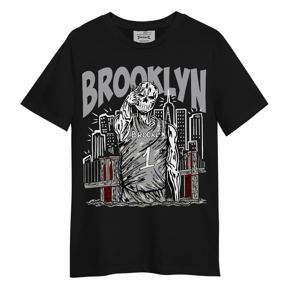 Shirt To Match Cement Grey 3s - Brooklyn's Skeleton Unisex Shirt
