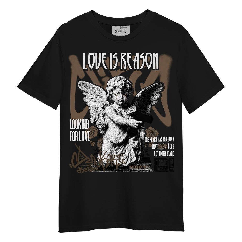 Shirt To Match Dark Mocha Jack - Love Is Reason Unisex Shirt