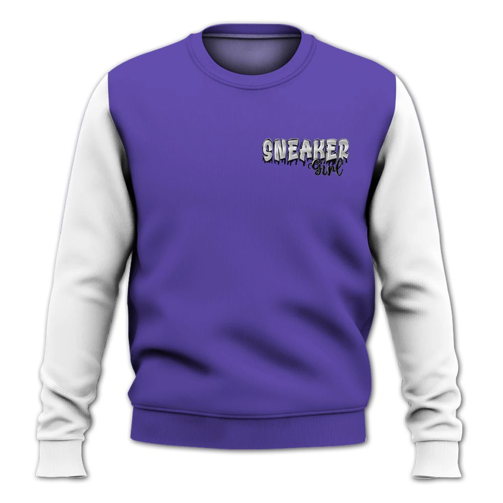 Sweatshirt To Match Low Hornets 1s - Custom Name Sneaker Girl Money All Over Print