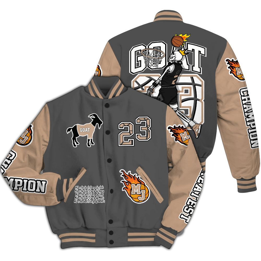 Varsity Jacket To Match Kobe 9 EM Mamba - 23 G.0.A.T Jump Up Basketball All Over Print