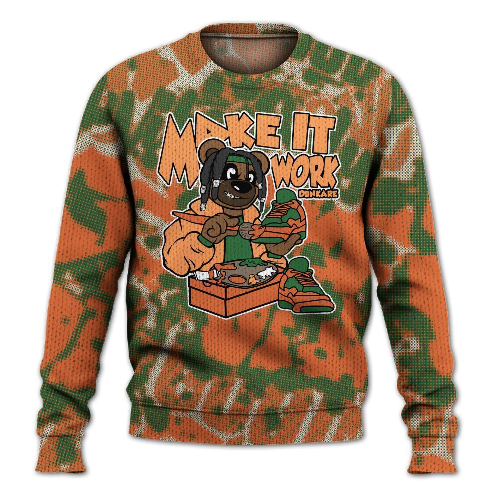 Knitted Sweater To Match Low Miami 5s - Pull It Off Bear Street