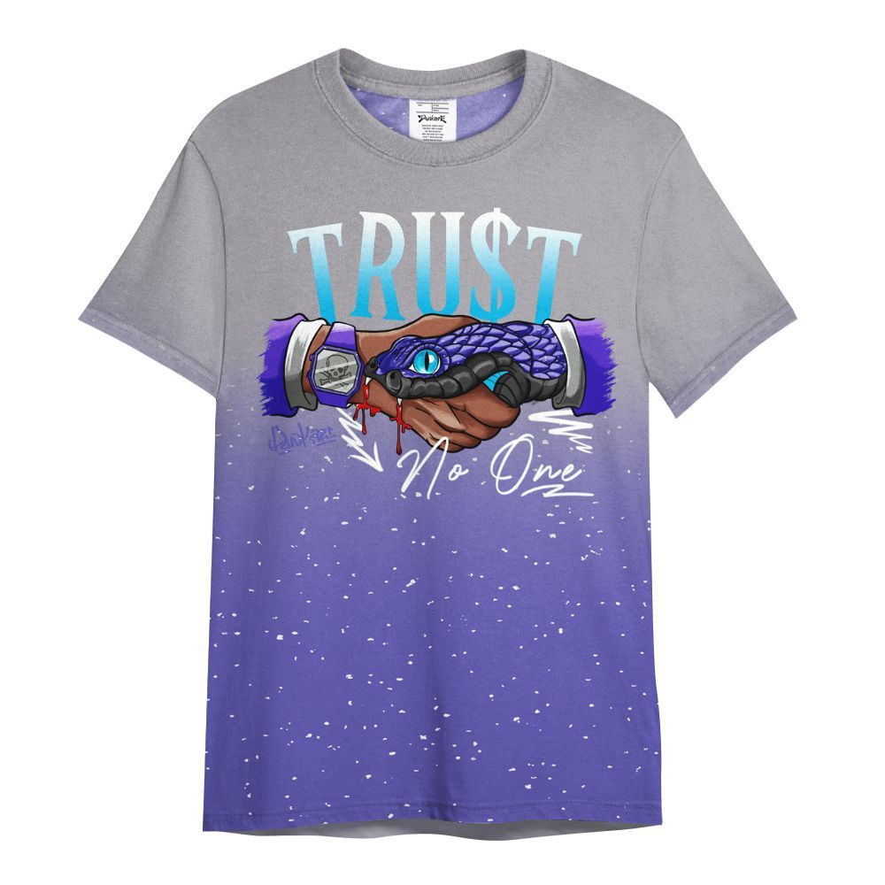 Shirt To Match Retro Aqua 8s - Snake Trust No One Drip All Over Print