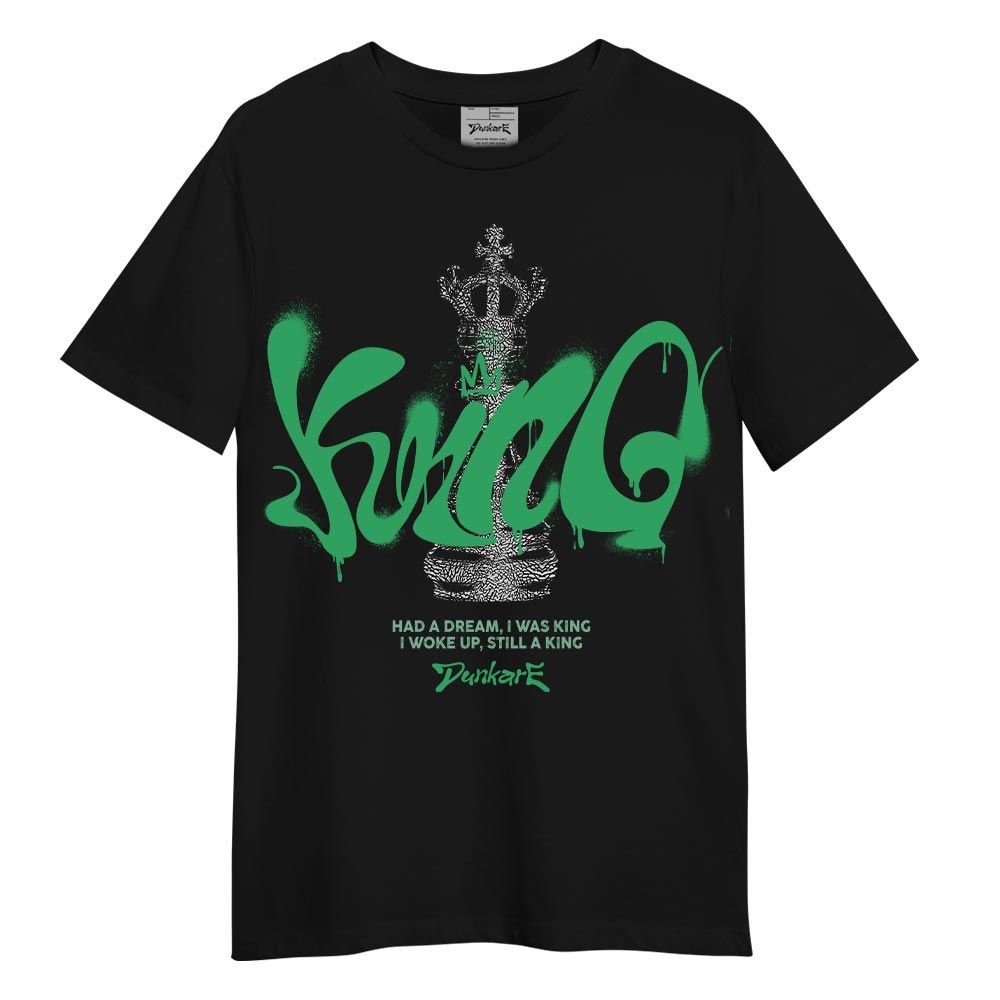 Shirt To Match Black Green Glow 3s T-- Graffiti Chess King T-Shirt Unisex 0205 NMP