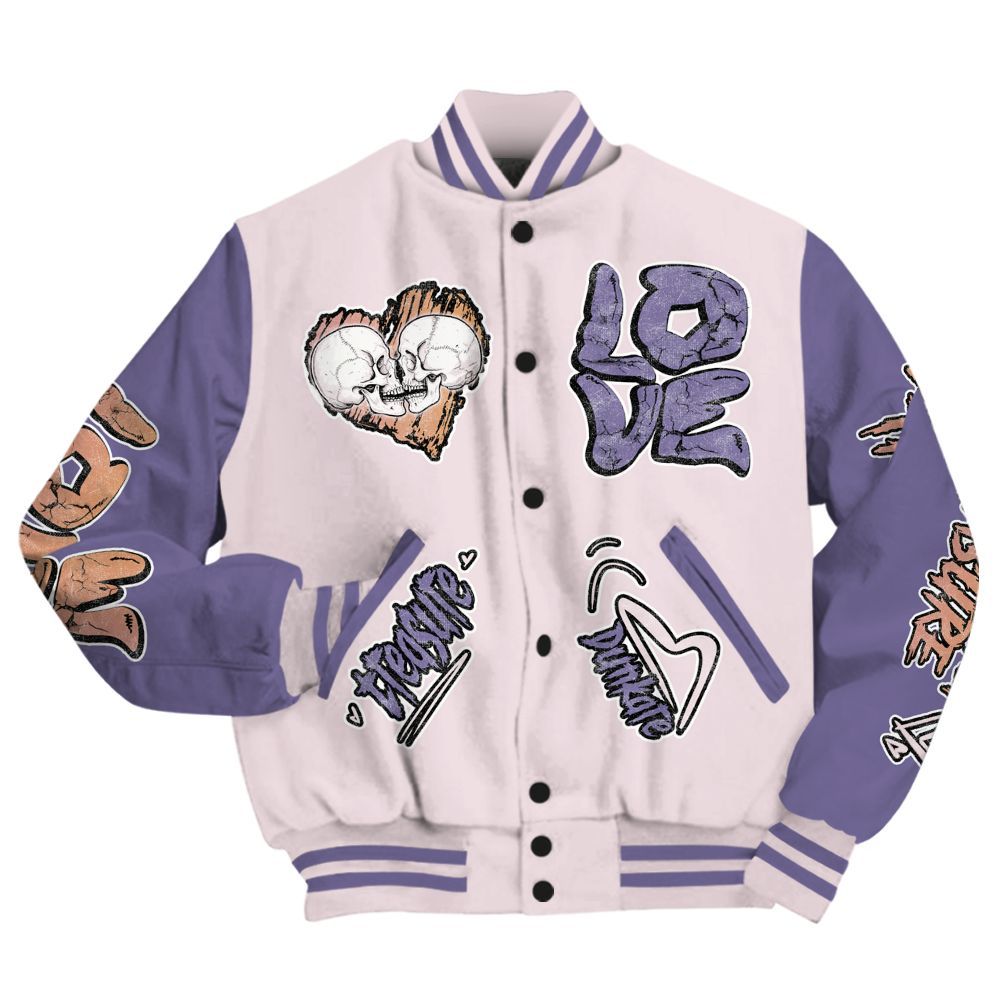 Varsity Jacket To Match Book Sunrise 1s - Skull Bear All Over Print