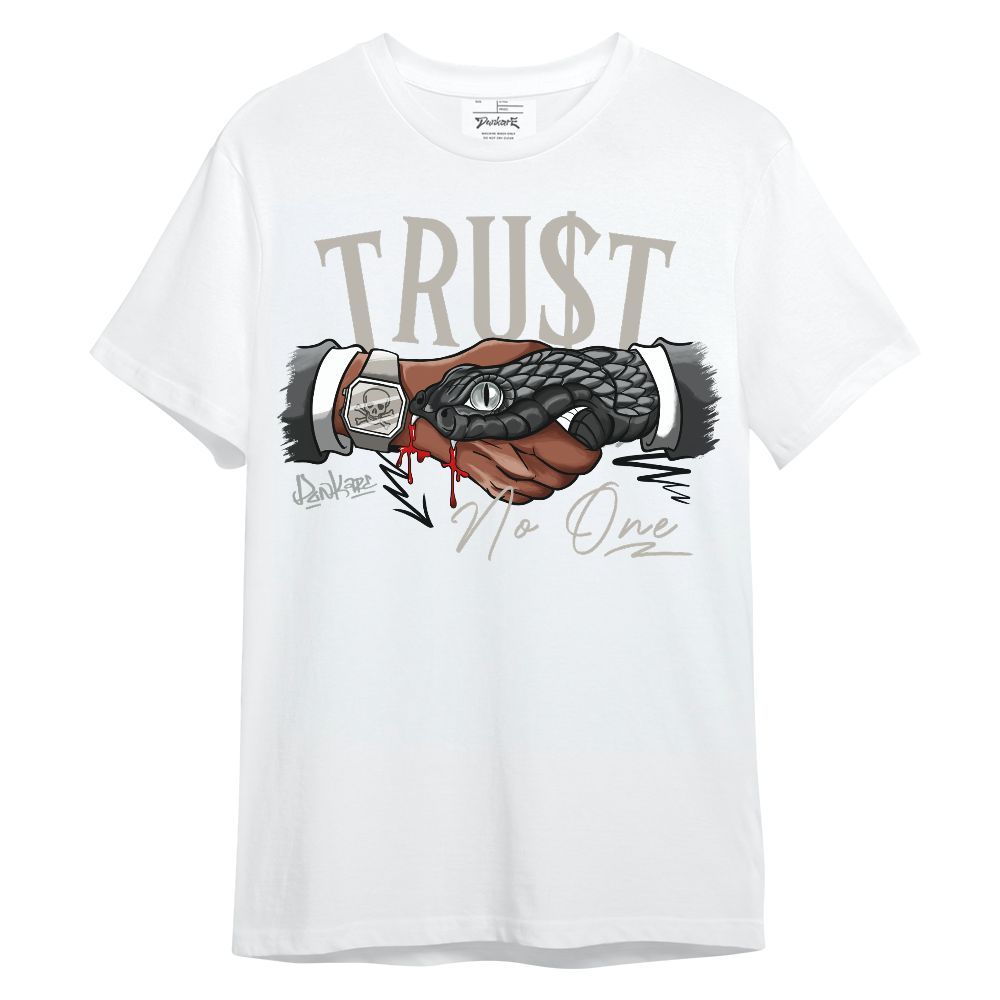 Shirt To Match Dunk Low Appears Oreo - Snake Trust No One Unisex Shirt