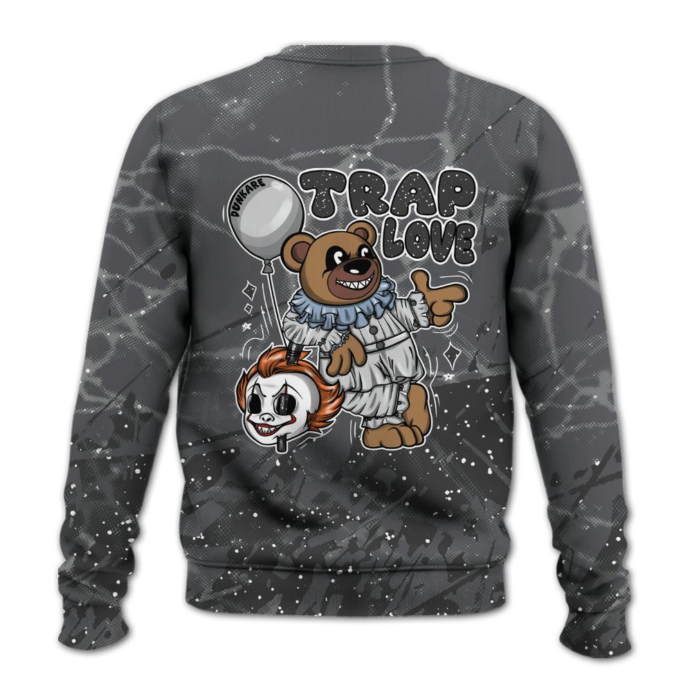 Sweatshirt To Match Reverse Oreo 6s - Trap Loves Bear Profound All Over Print