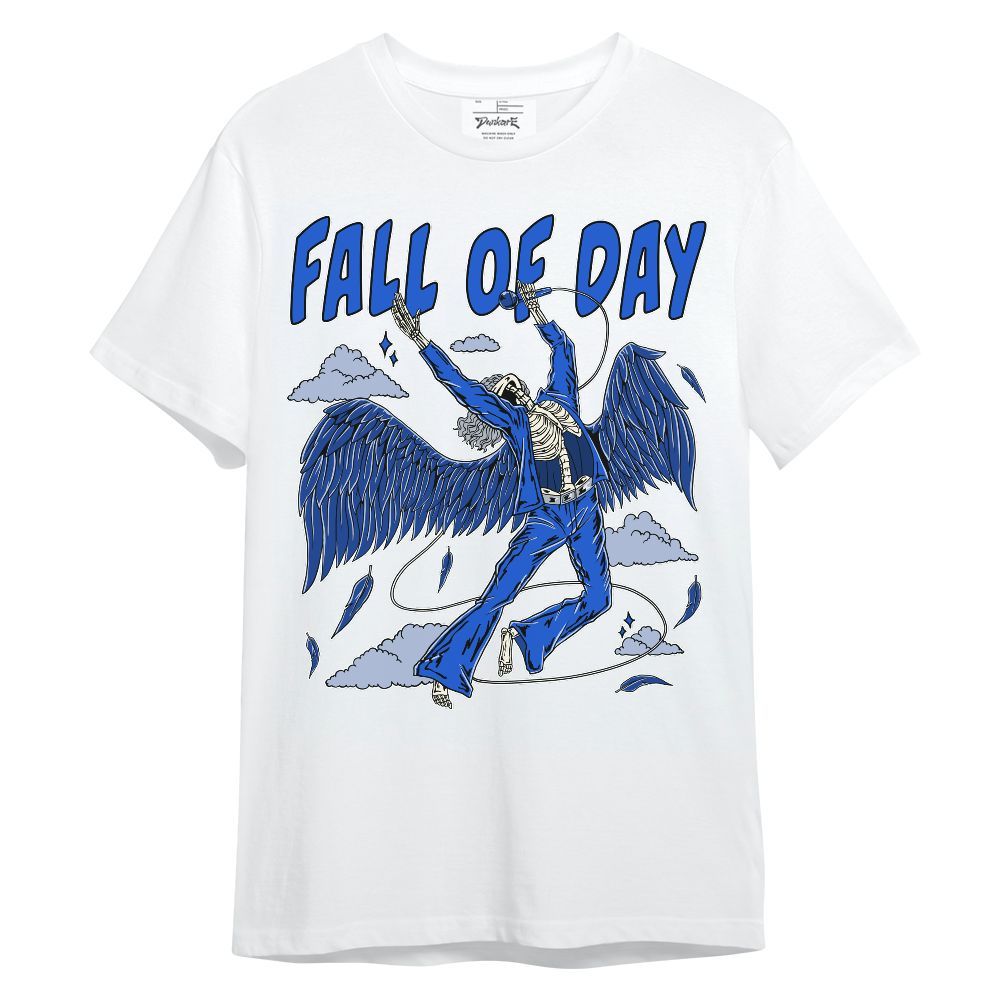 Shirt To Match Air Foamposite One Royal - Fall Of Days Skeleton Unisex Shirt