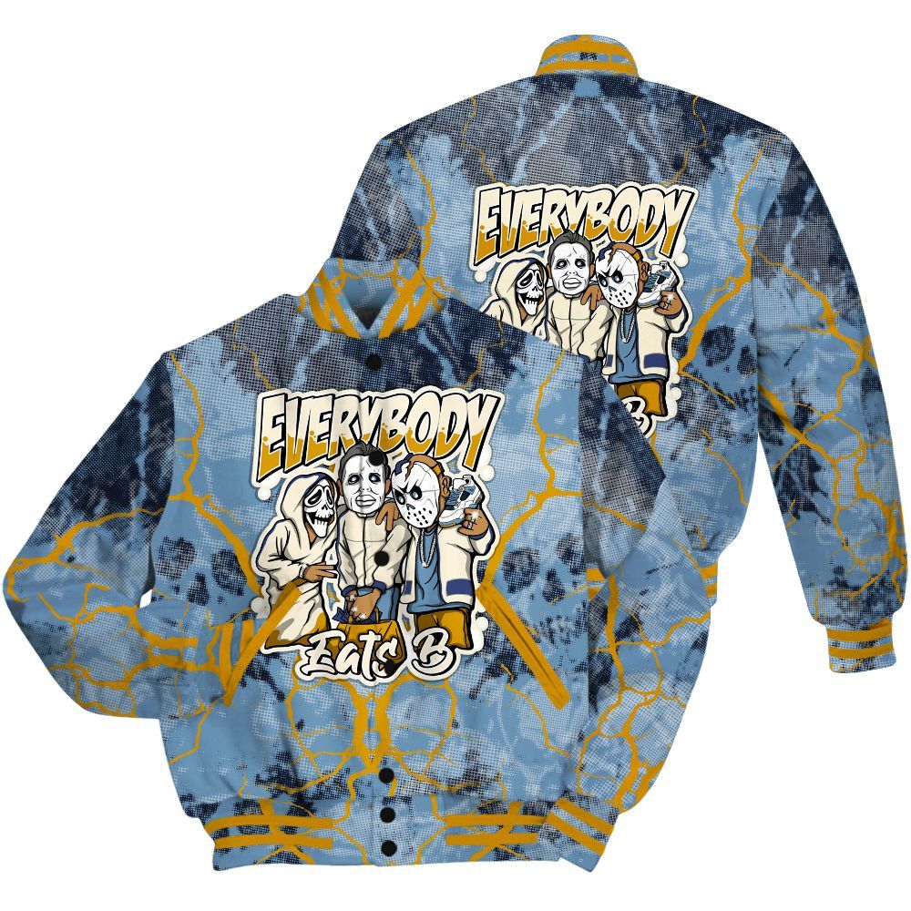 Varsity Jacket To Match High OG First In Flight 1s Shirt - Everybody Eatin B Graphic Halloween All Over Print
