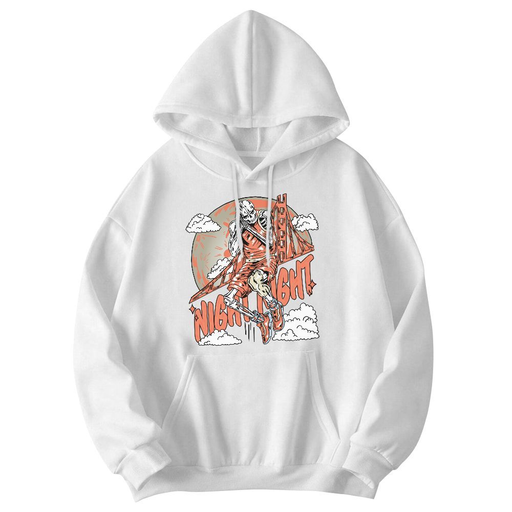 Sweatshirt To Match DJ Khaled Crimson Bliss 5s - Seeya Skeleton Graphic