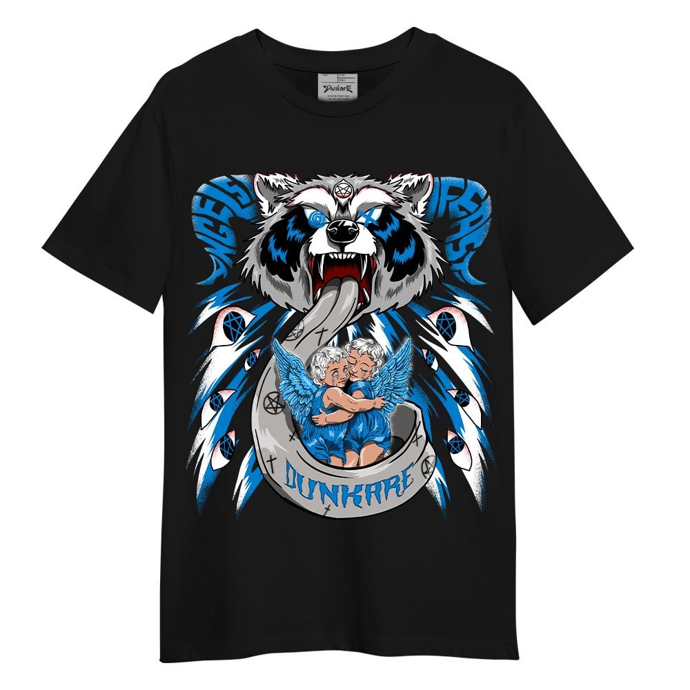 Shirt To Match Shirt Angels Feast Raccoon, Military Blue 4s To Match Sneaker DNY