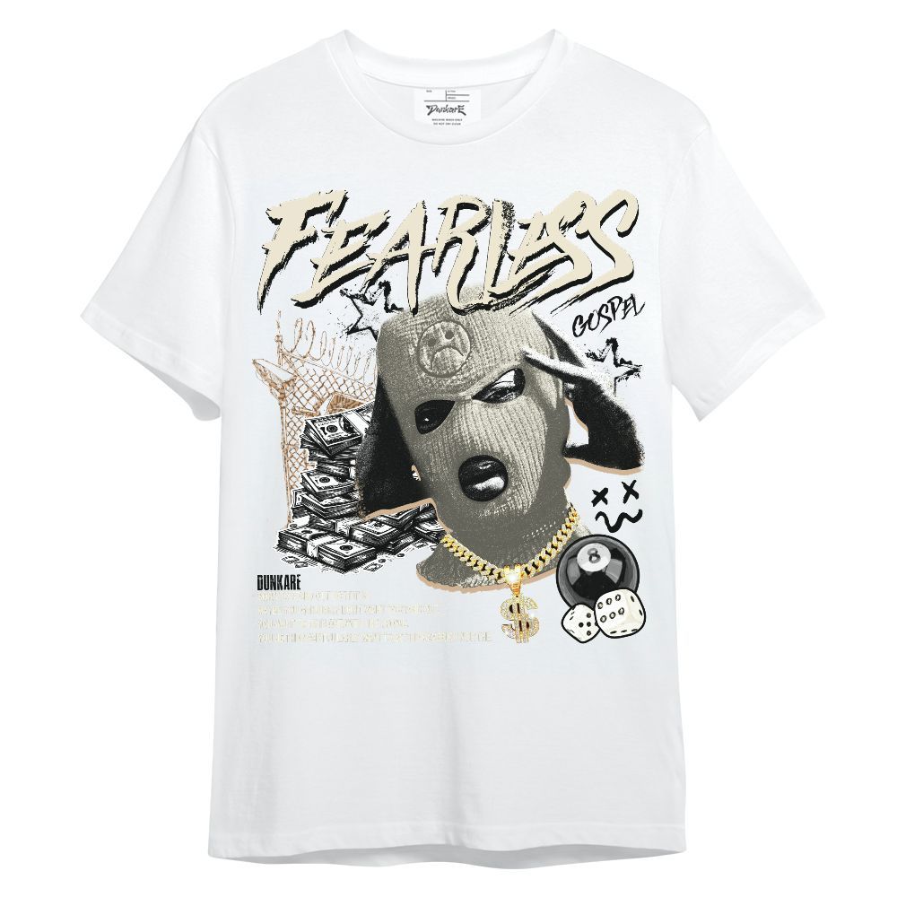 Shirt To Match Orewood Brown 3s - Fearless Gospel Streetwear Money Unisex Shirt
