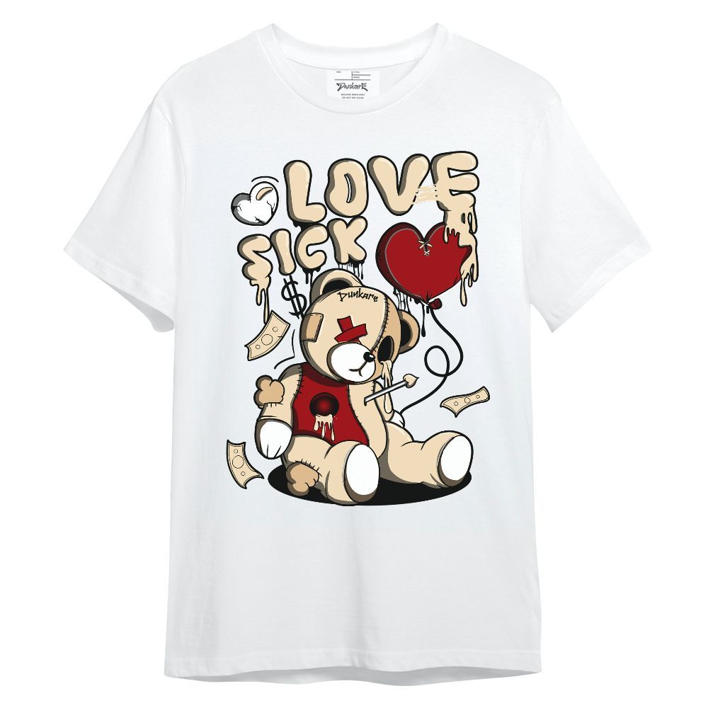 Shirt To Match Dunk Low Strawberry Waffle - Graphic Love Sick Unisex Shirt
