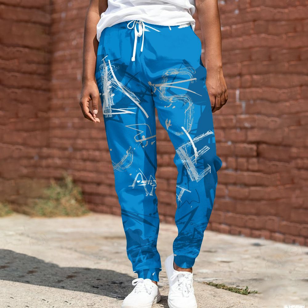 Sweatpant To Match Military Blue 4s - Messyz All Over Print