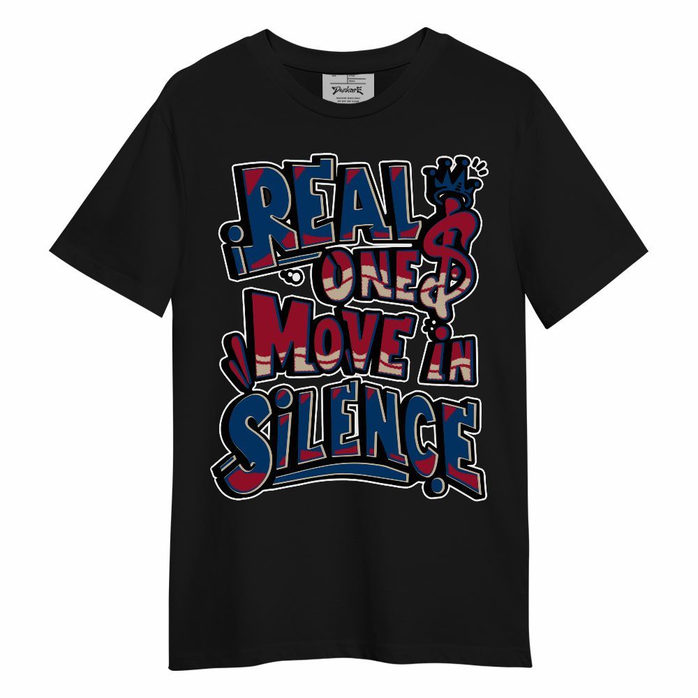 Shirt To Match Rare Air 4s - Ones Move In Silence Graphic