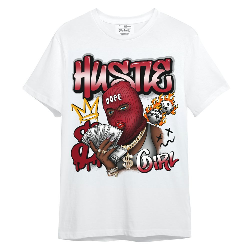 Shirt To Match Retro Raging Bull 5s - Money Hustles Girl Streetwear Unisex Shirt