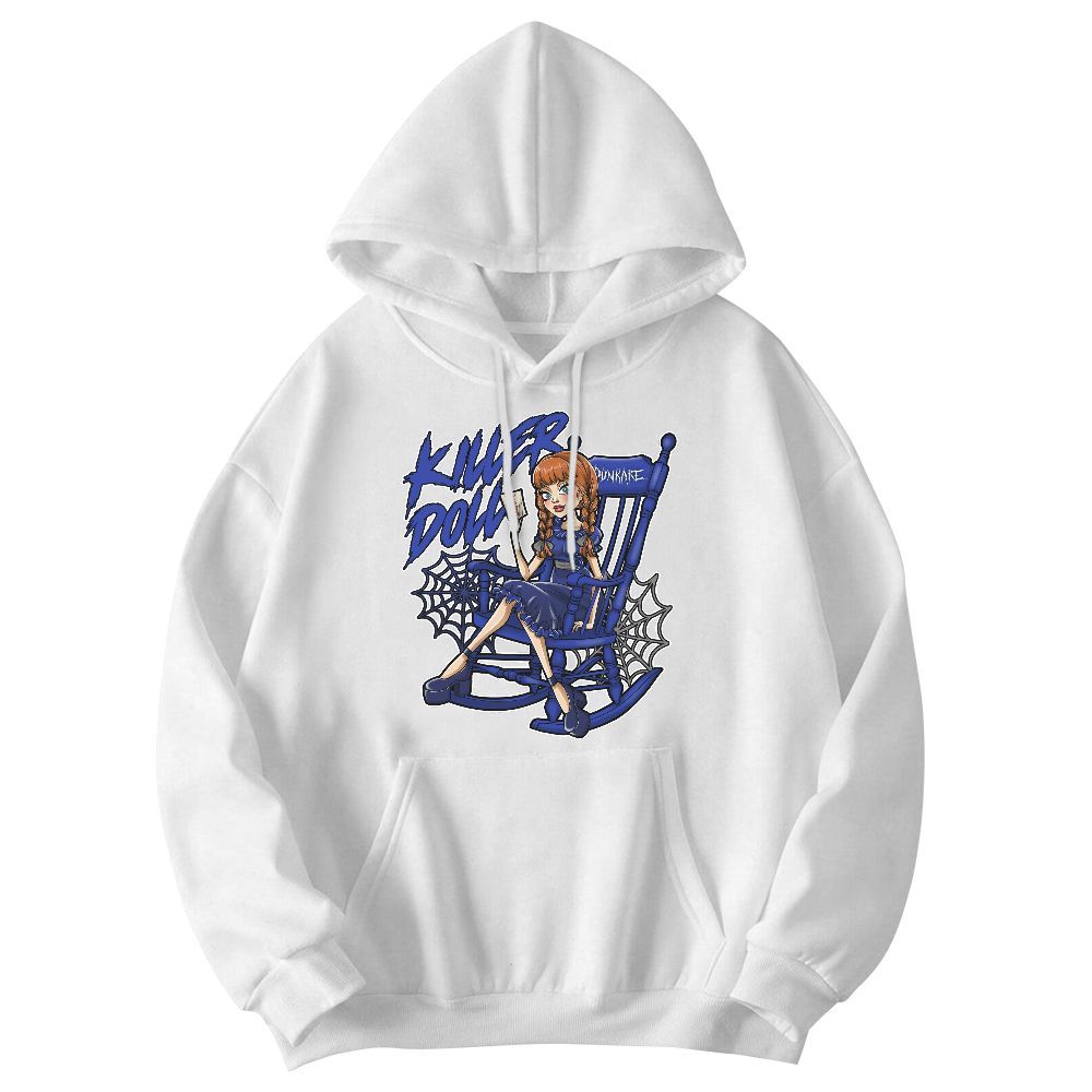 Sweatshirt To Match Air Max Plus Black Racer Blue - Killer Doll-A Halloween Graphic
