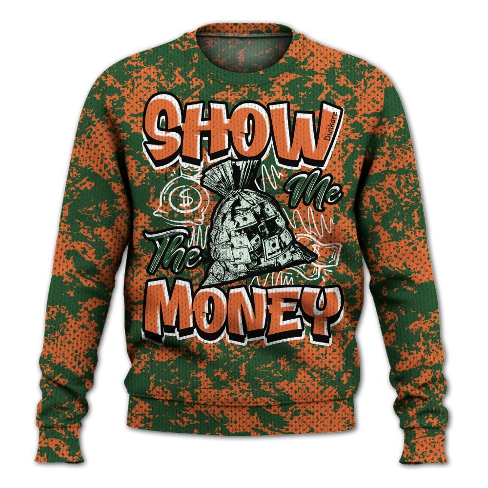 Knitted Sweater To Match Low Miami 5s - Show Me The Money Retro