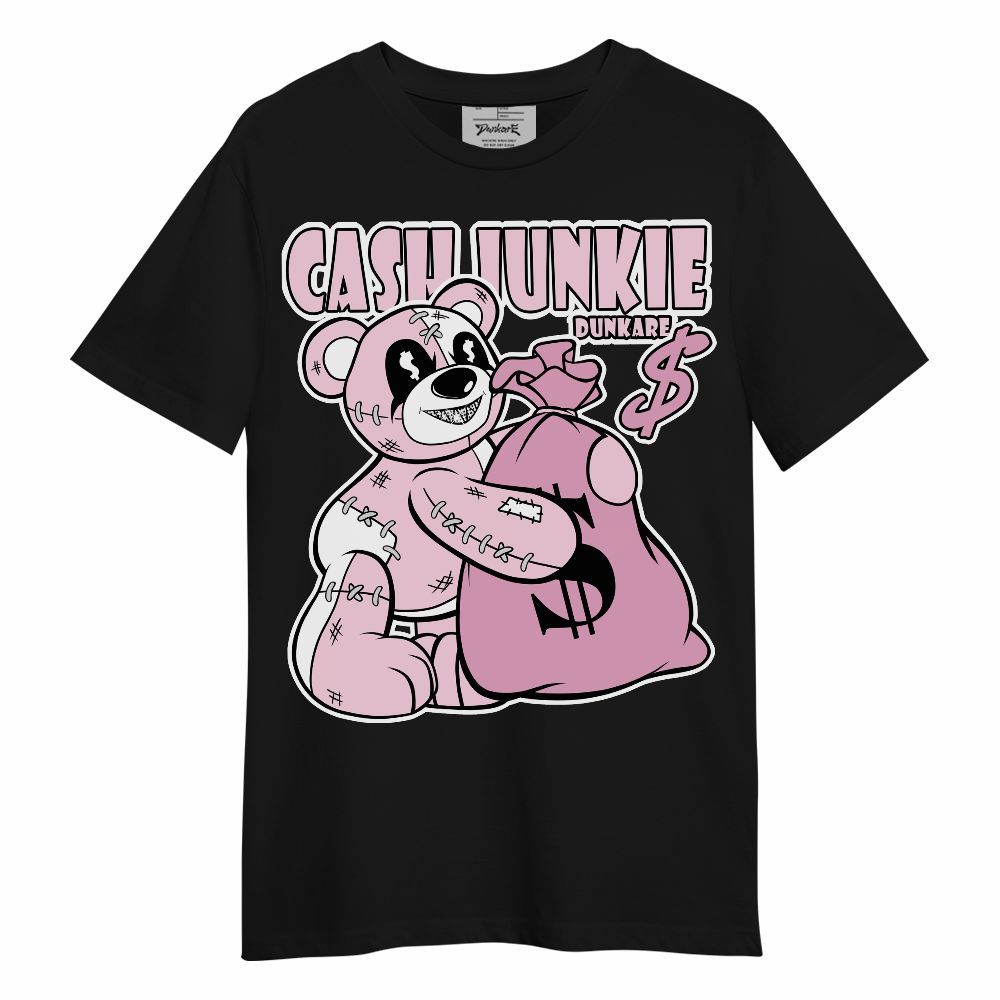 Shirt To Match Orchid 4s - Cashs Junkie Bear Unisex Shirt