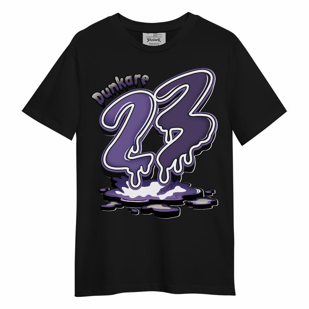 Shirt To Match Dunk Low Black Raspberry 23 Drip Unisex Shirt