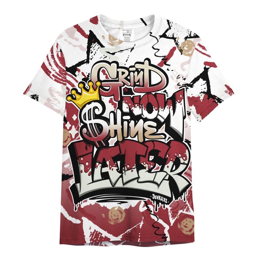 Shirt To Match Chicago 2025 40s Shirt, Grind Shine Later Drip All Over Print