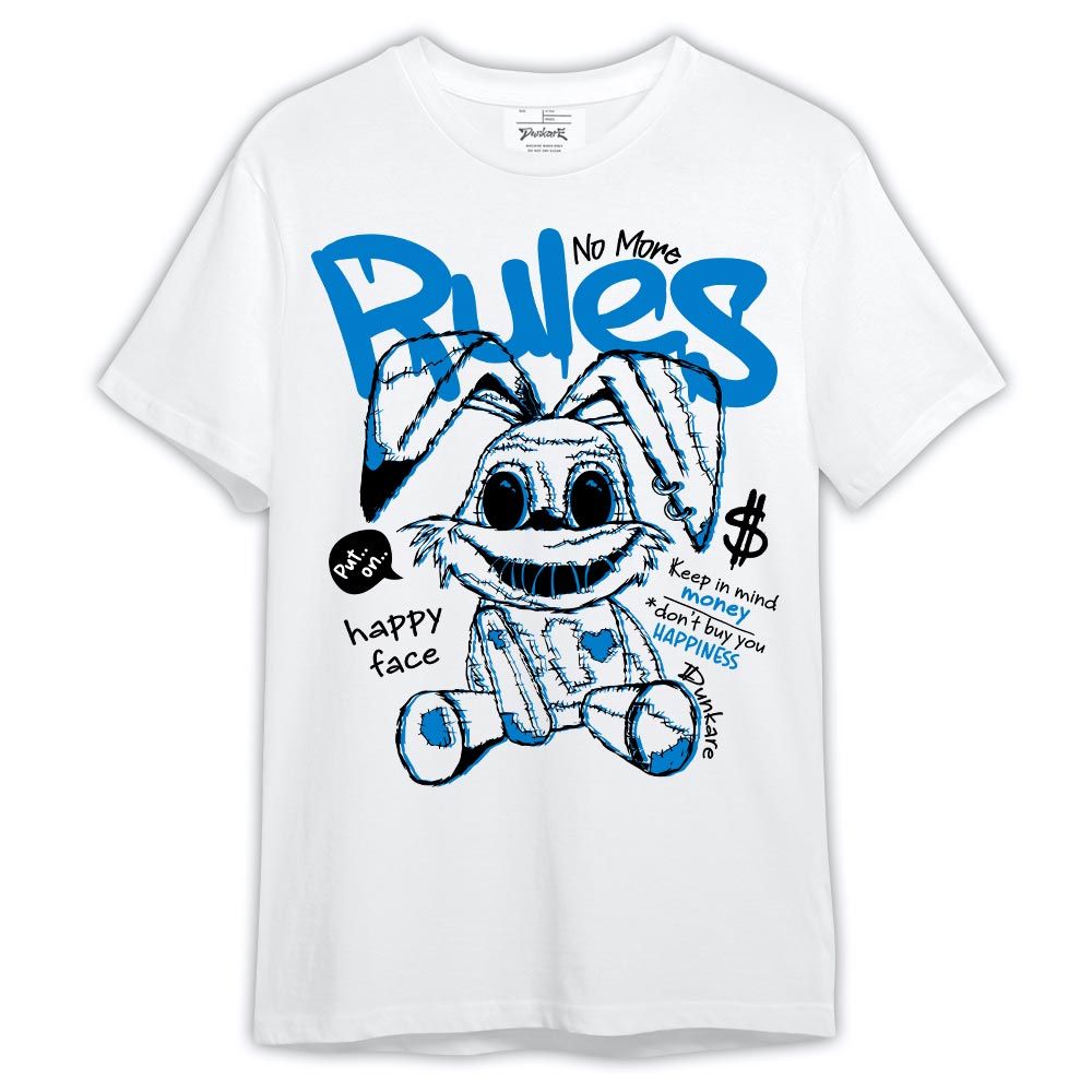 Shirt To Match Shirt No More Rules, Military Blue 4s T-- To Match Sneaker Military Blue 4s Graphic Tee 1504 LTRP
