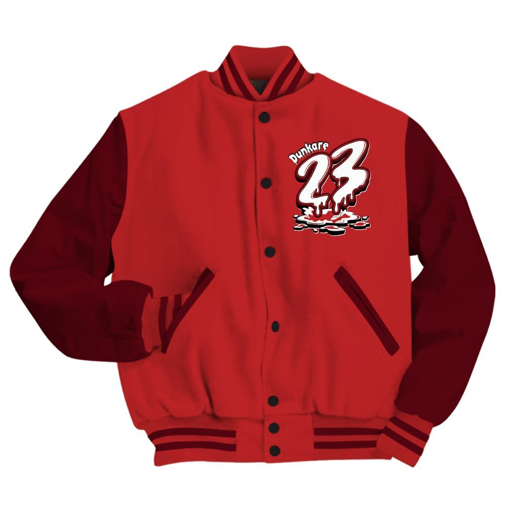 Varsity Jacket To Match Kobe 9 Elite Christmas - Custom Name 23 Drip All Over Print