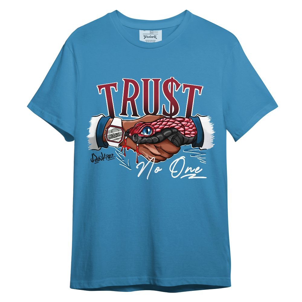 Shirt To Match Mid Team USA 1s - Snake Trust No One Graphic