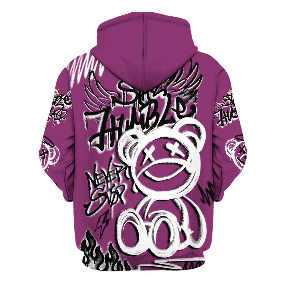 Hoodie To Match Air Max Sunder Gore Tex Bold Berry - Humble Drip Streetwear Graffity All Over Print