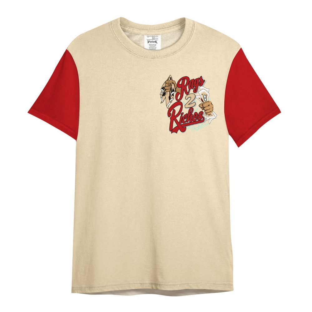 Shirt To Match Dunk Low Strawberry Waffle Varsity Jacket, Custom Name Rag 2 Riches All Over Print