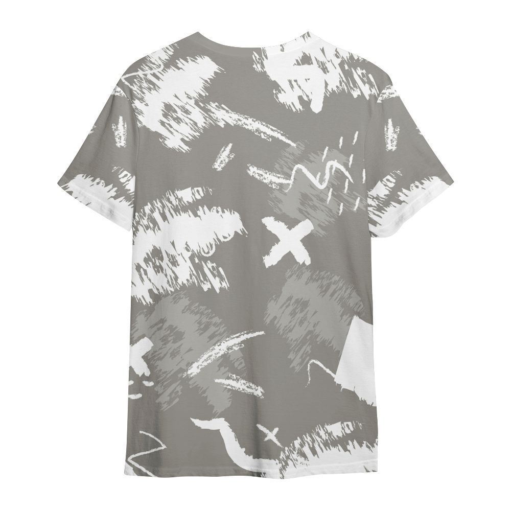 Shirt To Match Cool Grey 9s - Hustle Grind Pray Retro All Over Print