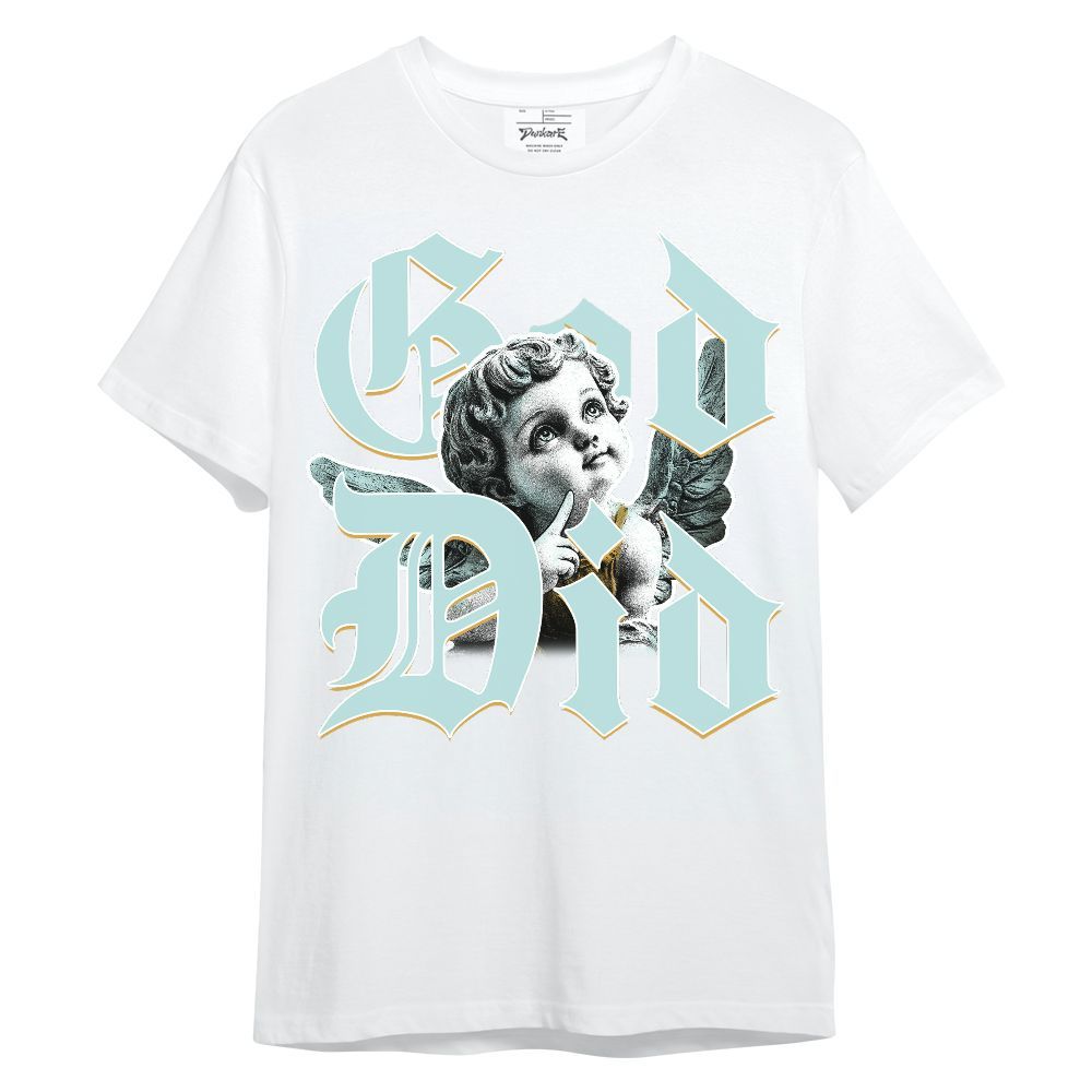 Shirt To Match Pure Platinum 4s - God Did Angel Unisex Shirt