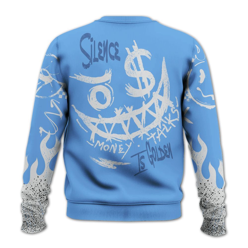 Sweatshirt To Match University Blue 6s - Mouth Burning Street Style All Over Print