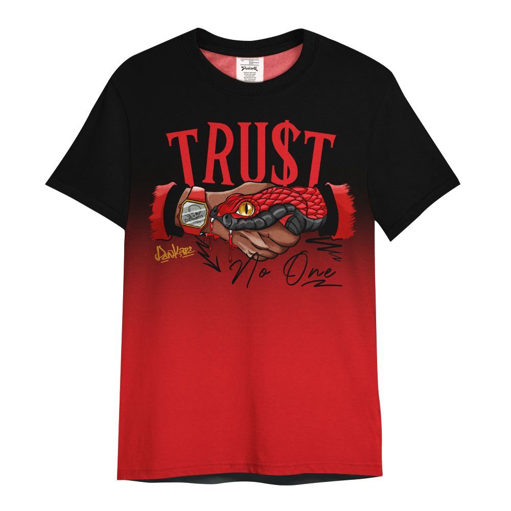 Shirt To Match Scoot Zeros Retro Portland - Snake Trust No One Drip All Over Print