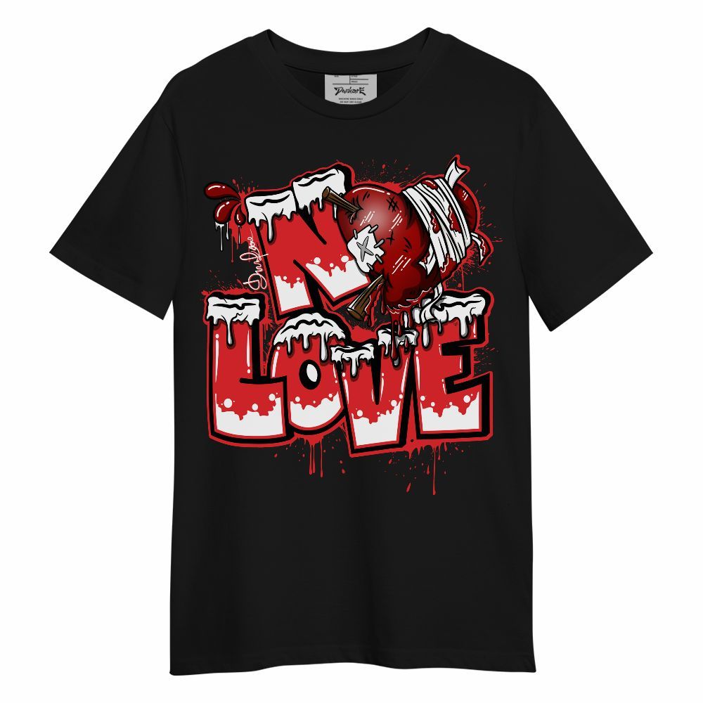 Shirt To Match Chile Red 9s - Drip No Love Streetwear Unisex Shirt