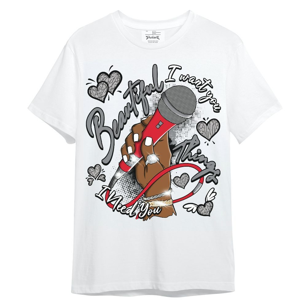 Shirt To Match Black Cement 3s - Beautiful Things That I've Got Unisex Shirt