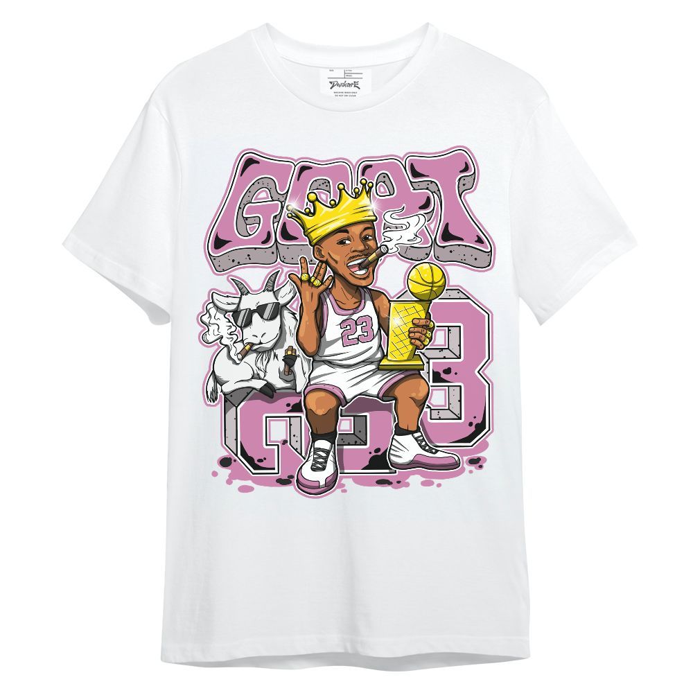 Shirt To Match Neutral Grey Black White Orchid 4s - G.O.A.T Number 23 Unisex Shirt