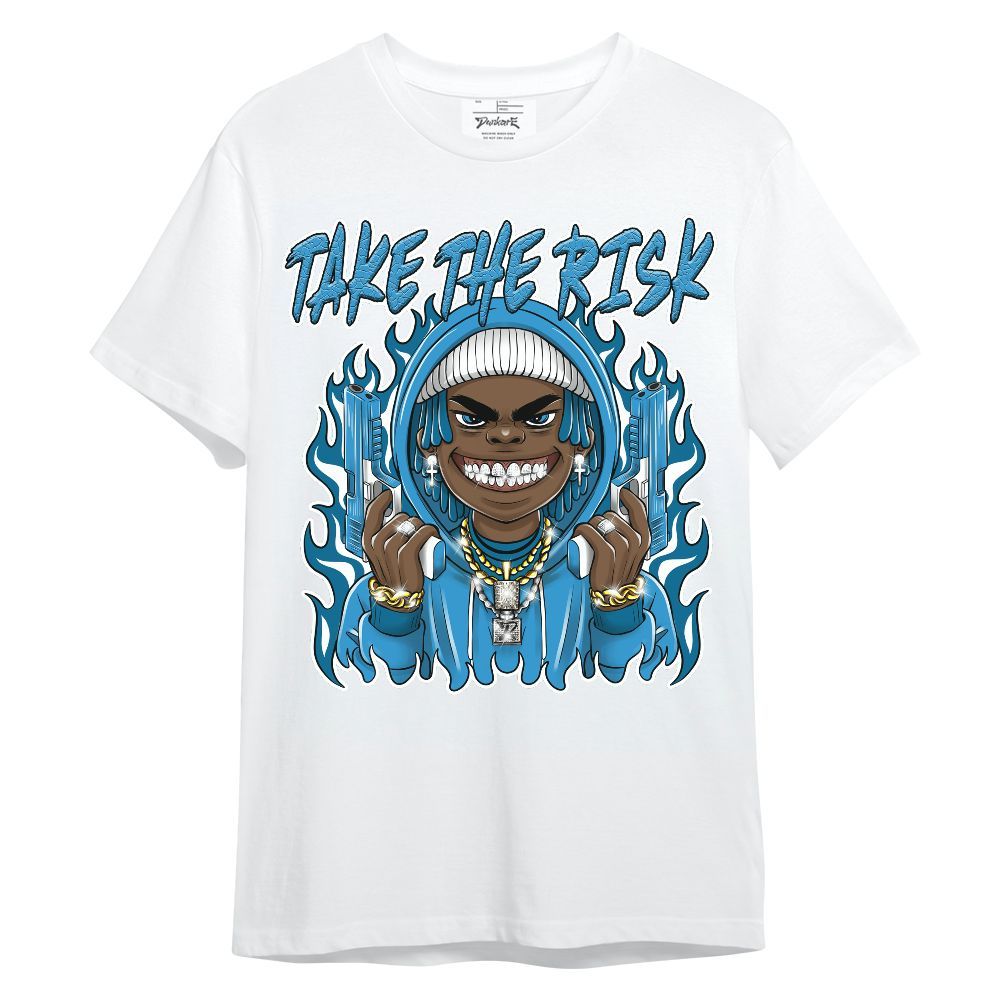Shirt To Match Powder Blue 9s - Take The Risk Unisex Shirt