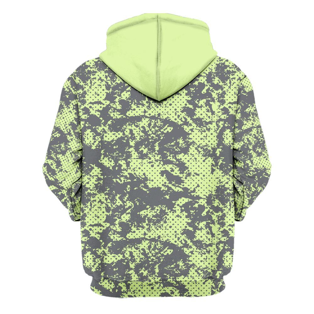 Hoodie To Match Smoke Grey Volt TR 1s - Show Me The Money Retro All Over Print