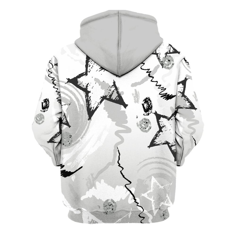 Hoodie To Match Retro White Oreo 4s - Grind Shine Later Drip All Over Print