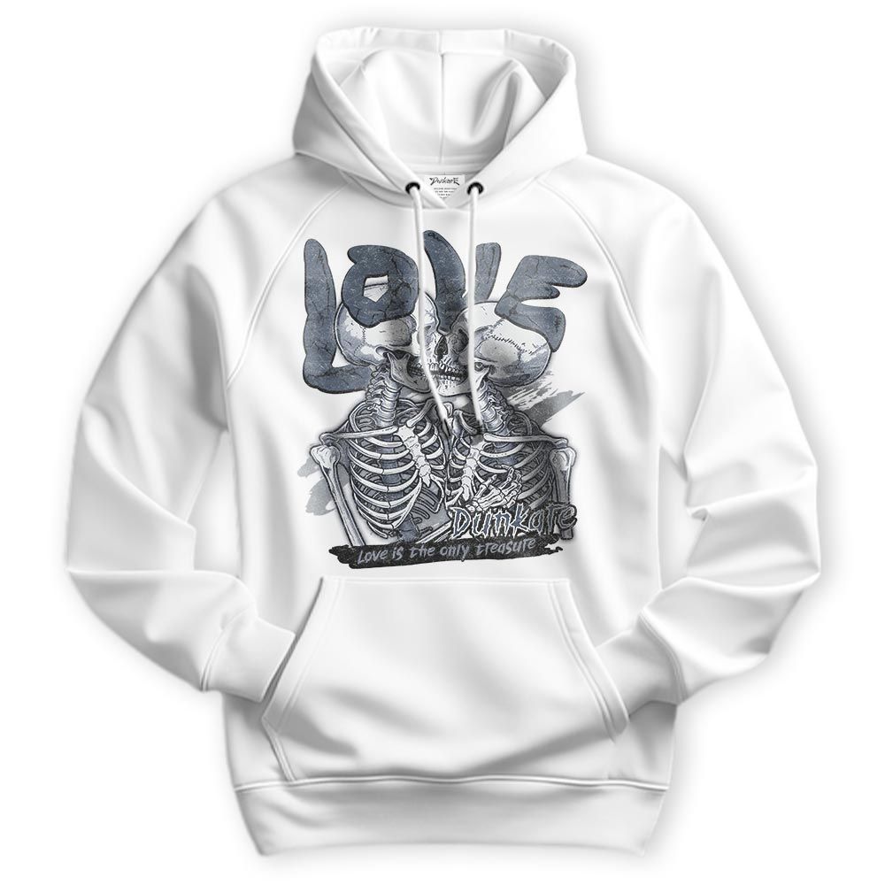 Sweatshirt To Match Low Diffused Blue 11s Hoodie - Skull Love Hoodie Unisex
