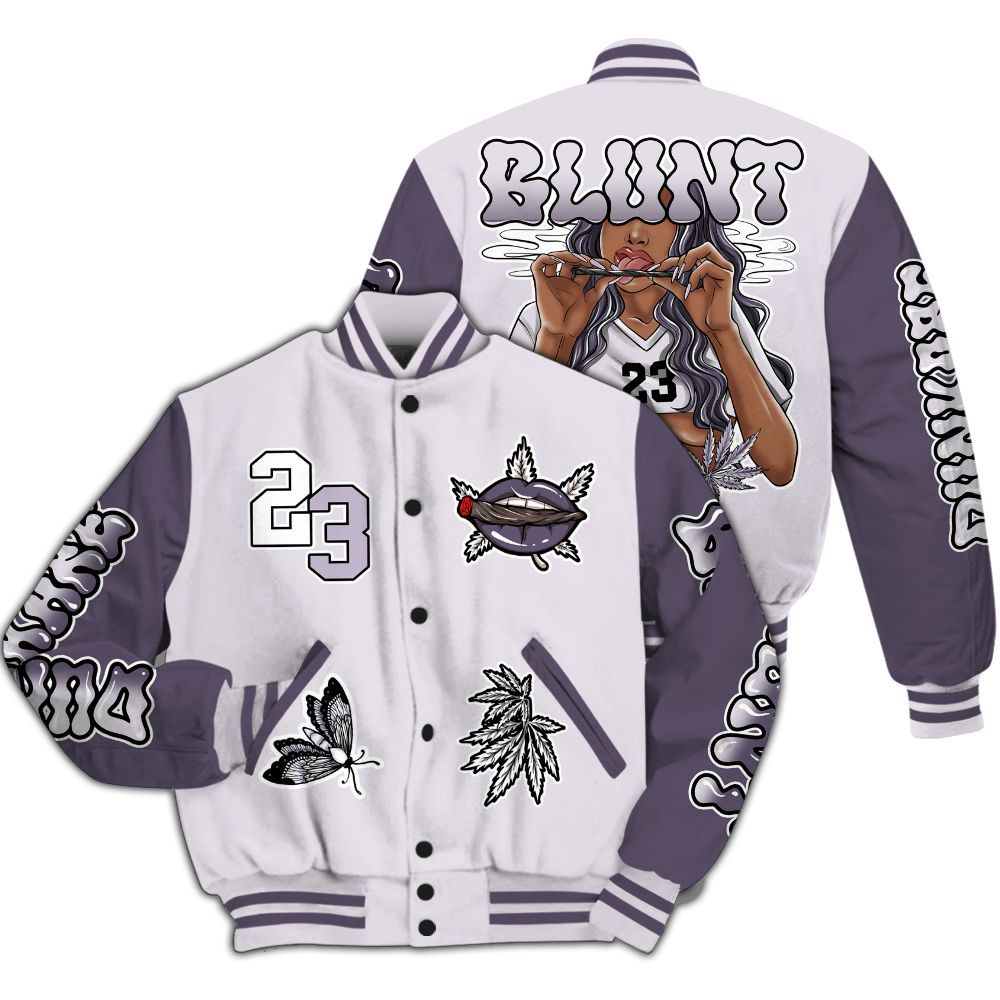 Varsity Jacket To Match Book 1 Lilac Bloom - Bluntz Unique All Over Print