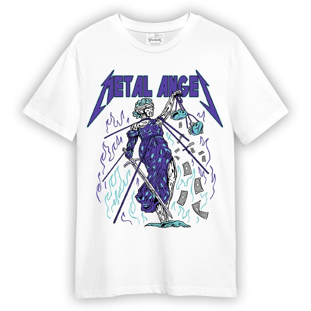 Shirt To Match Low Hornets 1s - Metal Angel Skeleton Shirt Unisex