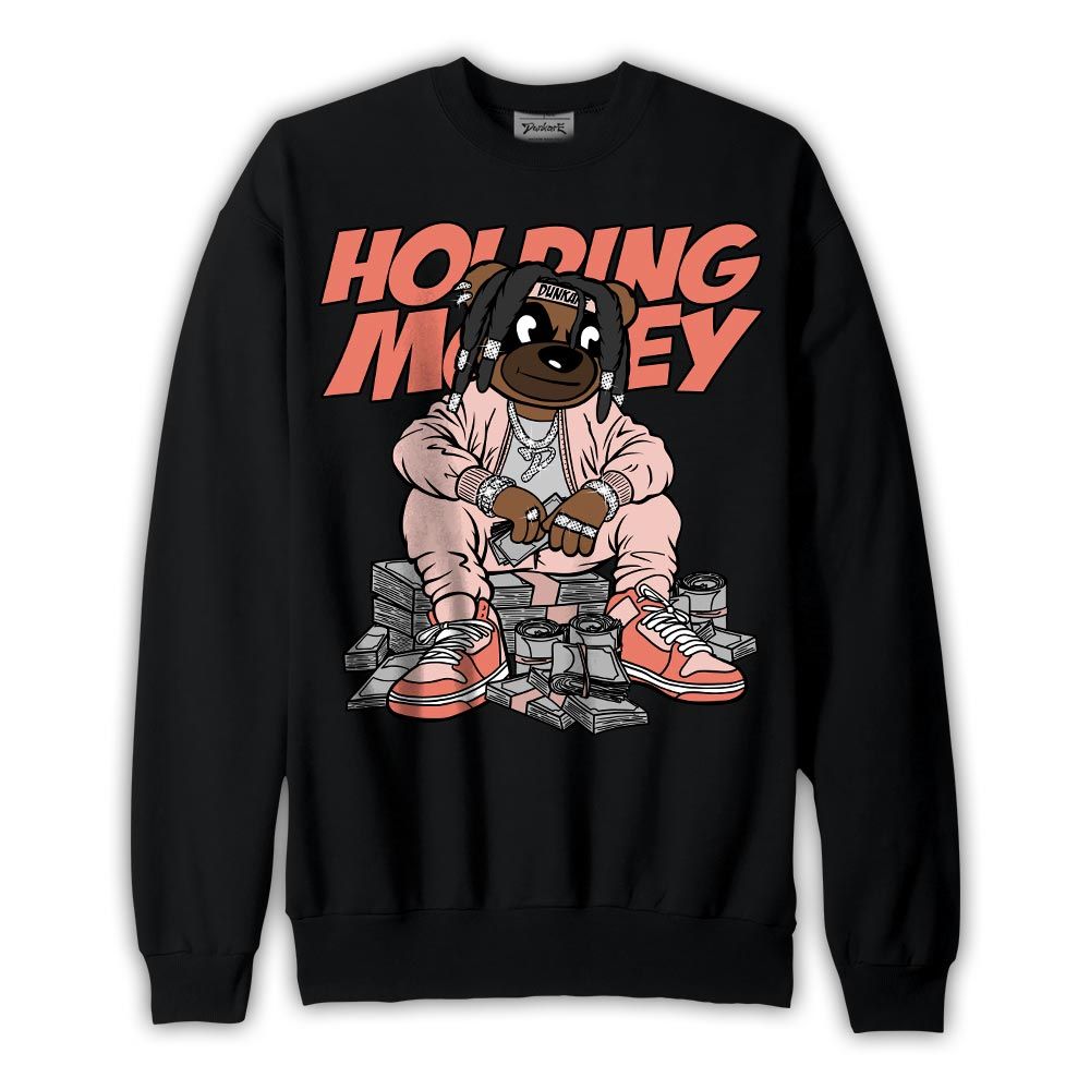 Sweatshirt To match Legend Pink 11s Sweatshirt - Possessing Moneys Bear Graphic