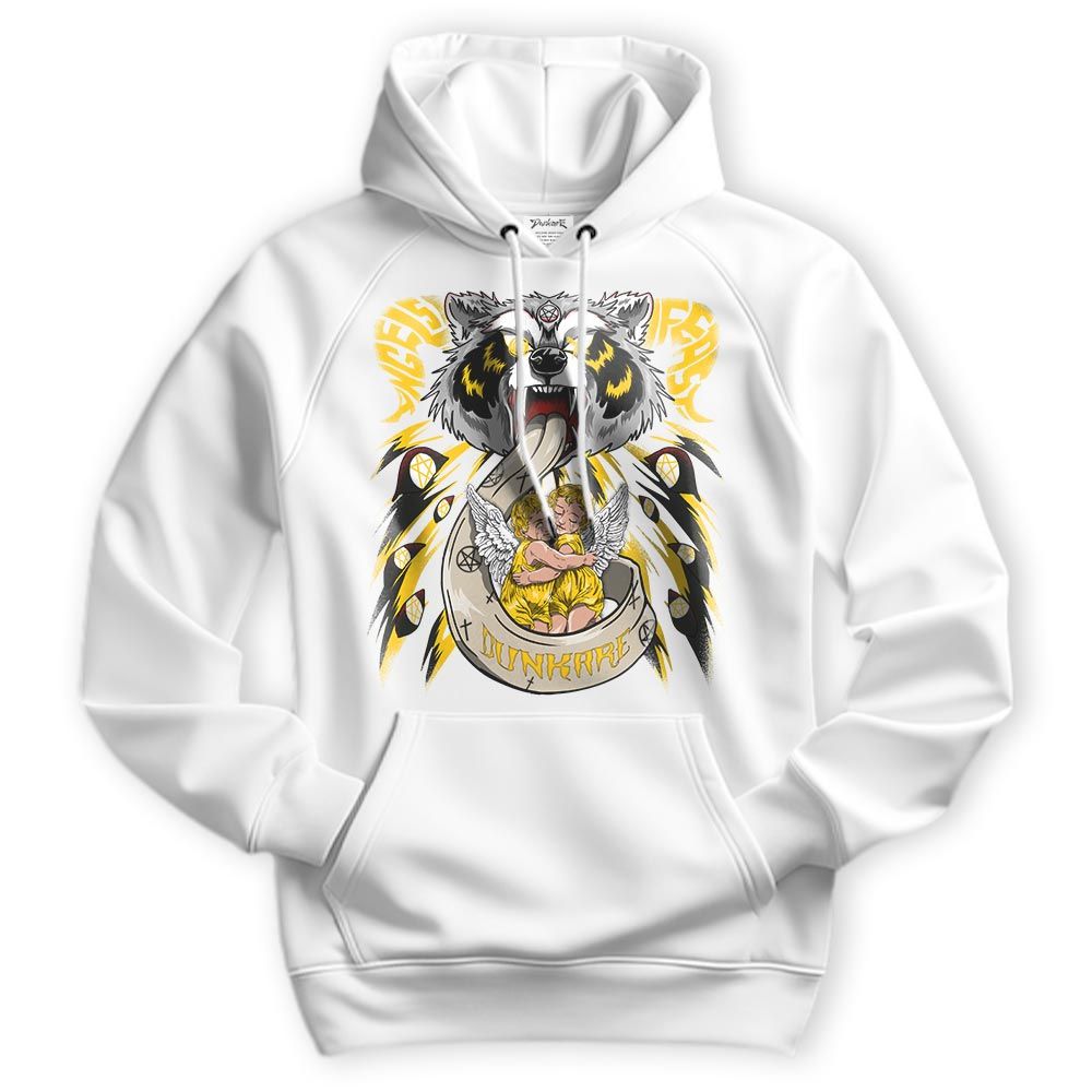 Sweatshirt To Match Hoodie Angels Feast Raccoon, Vivid Sulfur 4s, To Match Sneaker Vivid Sulfur 4s DNY