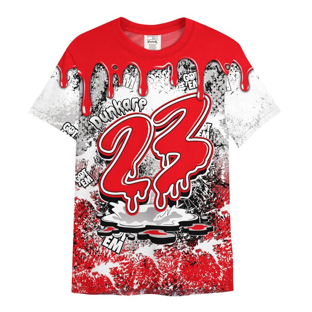 Shirt To Match Air Max 1 Low Poly - Dripping 23 Drip All Over Print