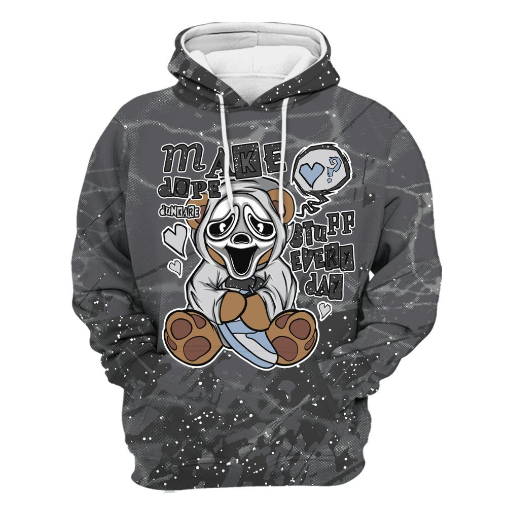 Hoodie To Match Reverse Oreo 6s - Make Dopes Bear Profound All Over Print