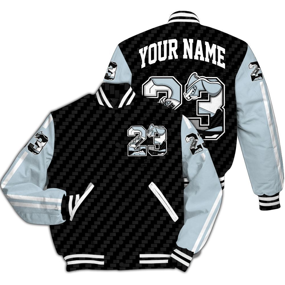 Varsity Jacket To Match Kobe 9 Protro Halo - Custom Name Number 23 5s All Over Print